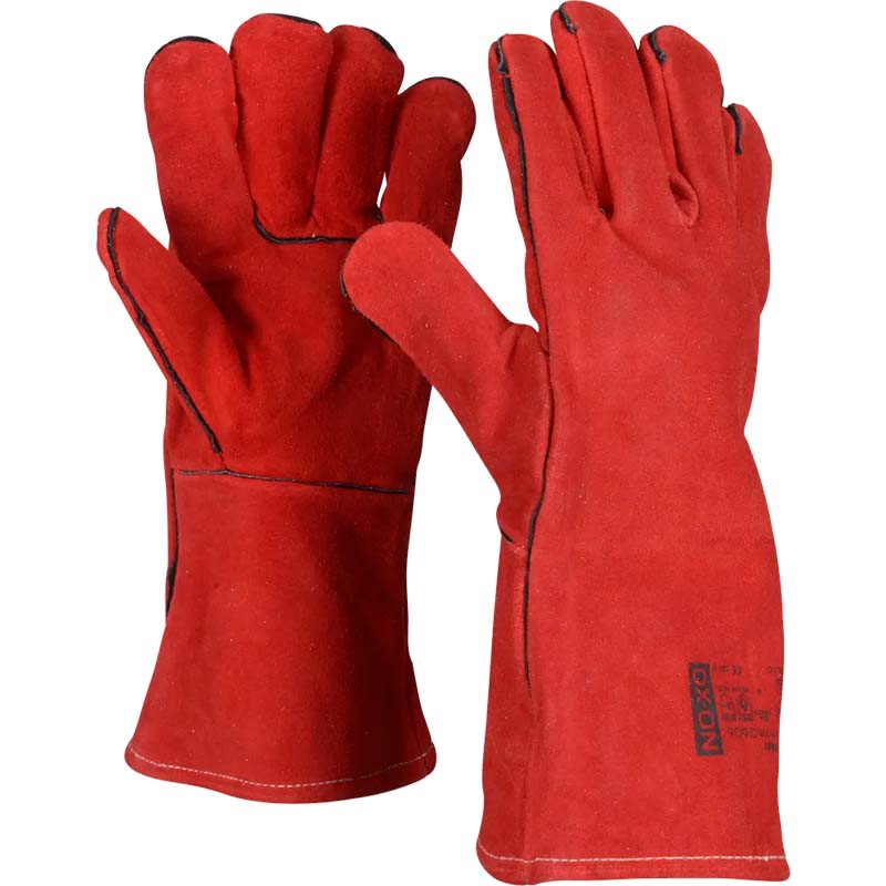 IMG-Svejse handske str. XL / str. 10 5F Rød Worker 2606