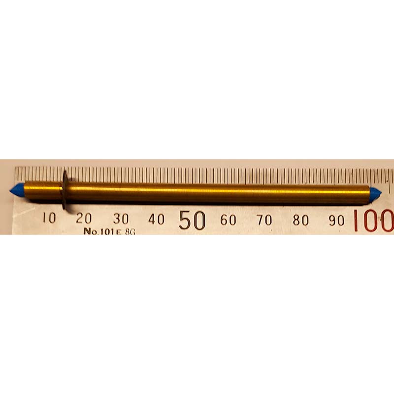 IMG-Kapillarrør, blå - Længde: 105 mm