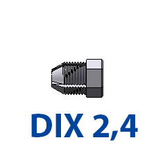 IMG-Dinse Clampingsleeve 2,4 DIX