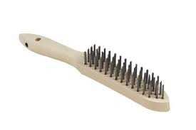 IMG-Stålbørste 4 rk. stål