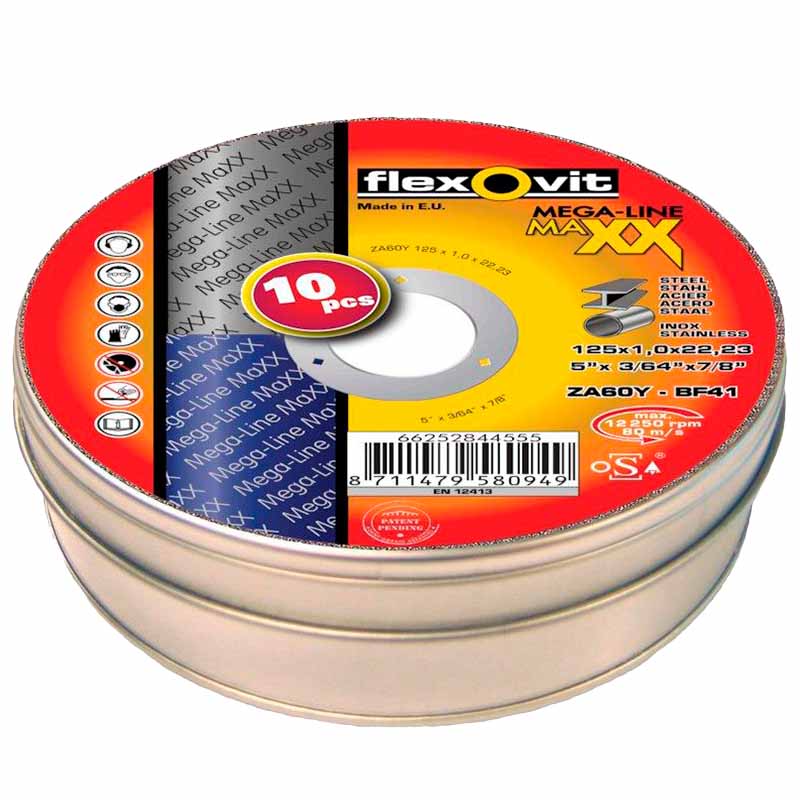 IMG-Skæreskive MAXX 125x1,0 10stk